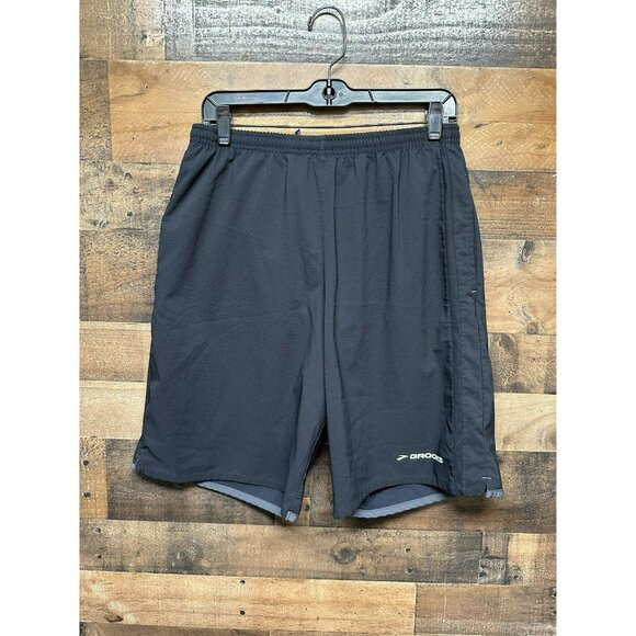 Brooks Men's Mesh Brief Lined Shorts Size Medium - Picture 1 of 3